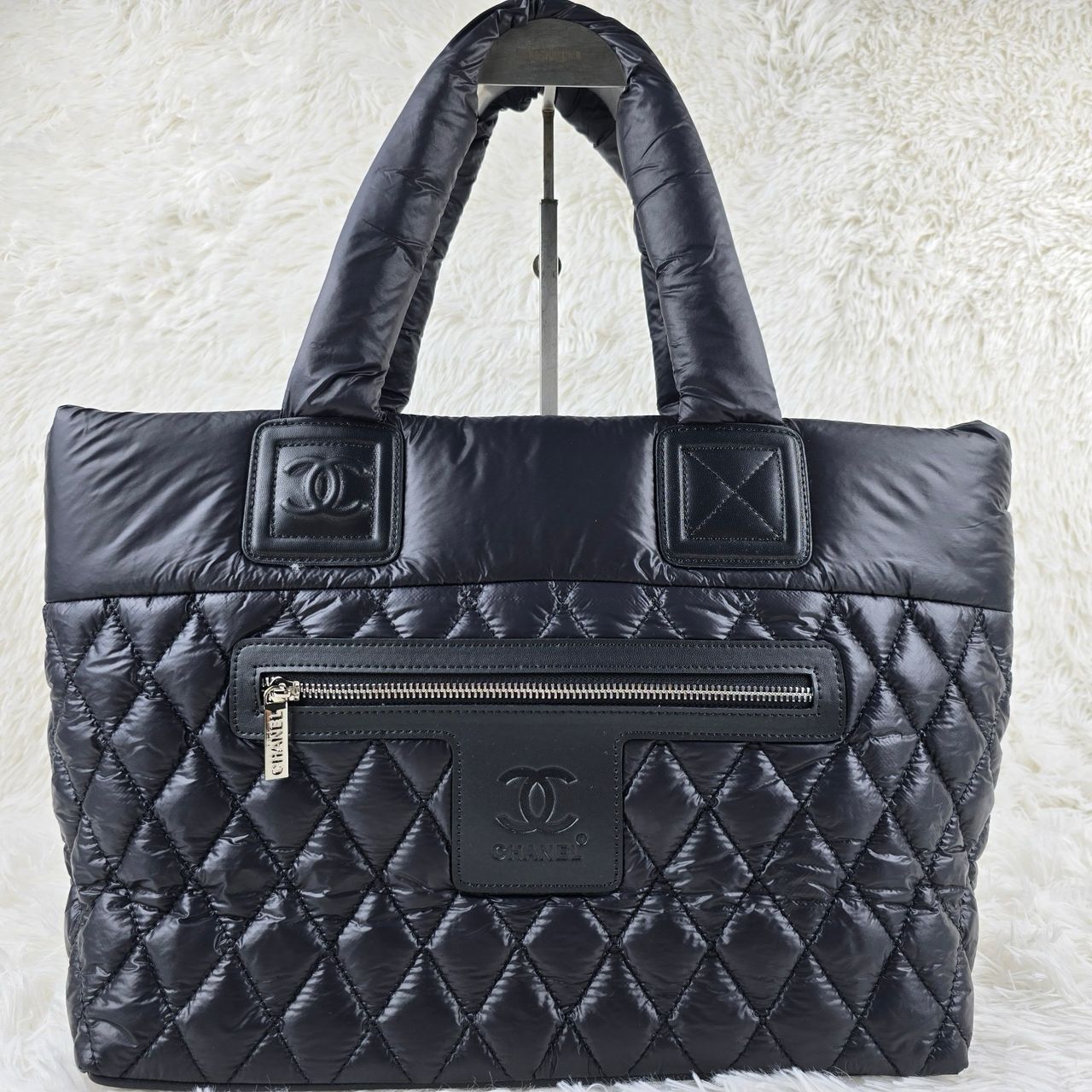 Bolsa Chanel Cocoon Small Tote Black