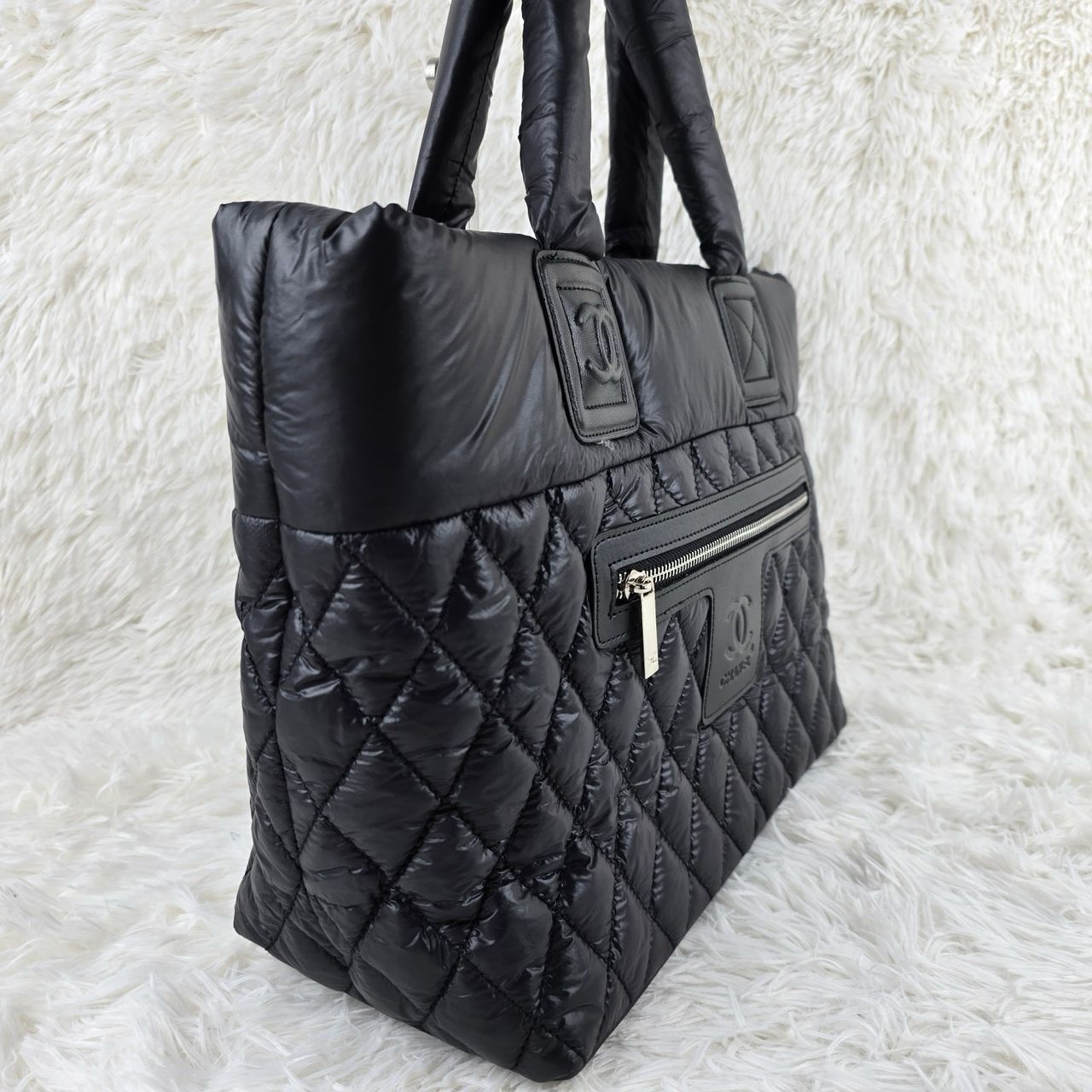 Bolsa Chanel Cocoon Small Tote Black