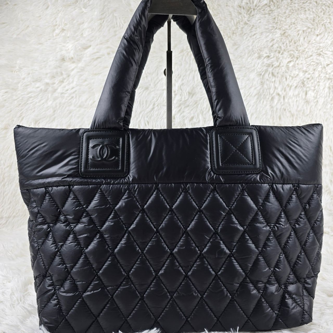 Bolsa Chanel Cocoon Small Tote Black