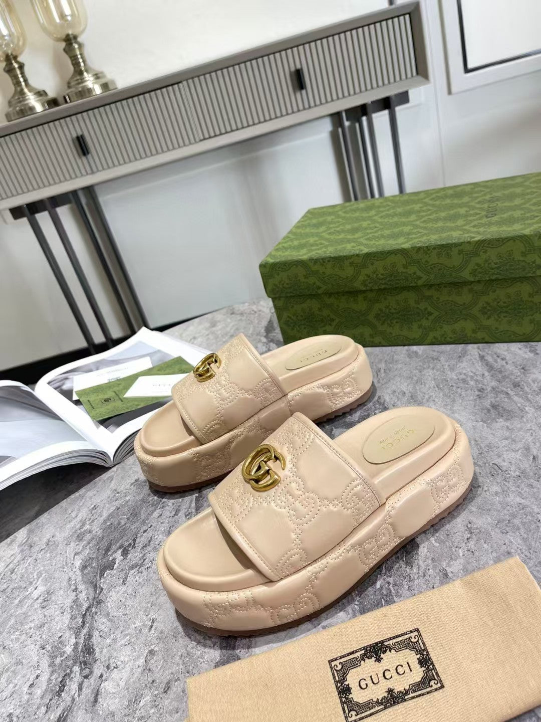 Gucci Platform 55mm Sandal