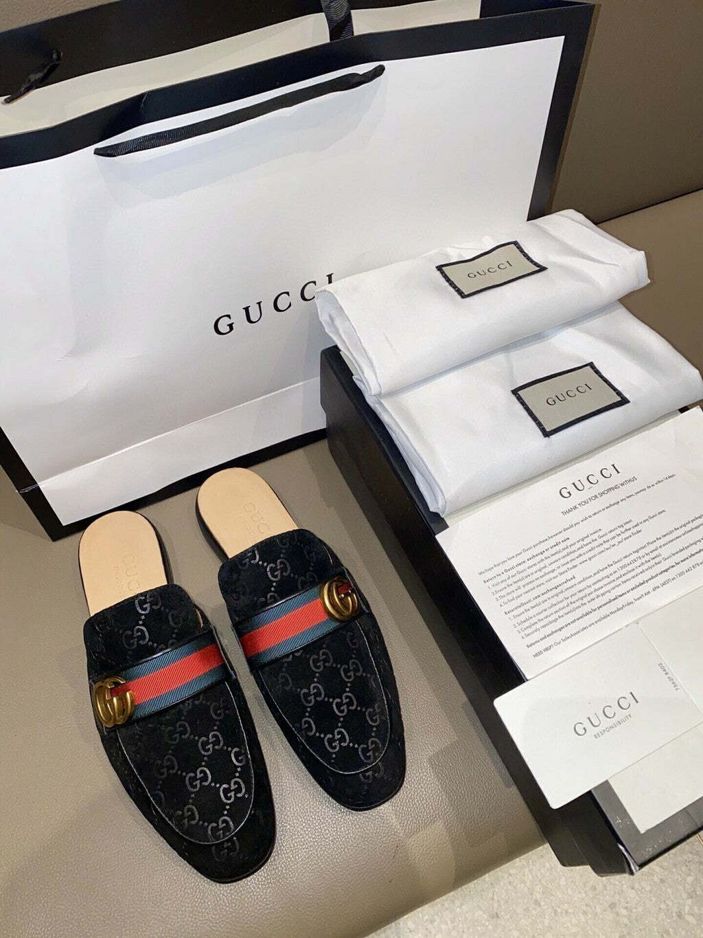 Gucci Princetown Slipper GG