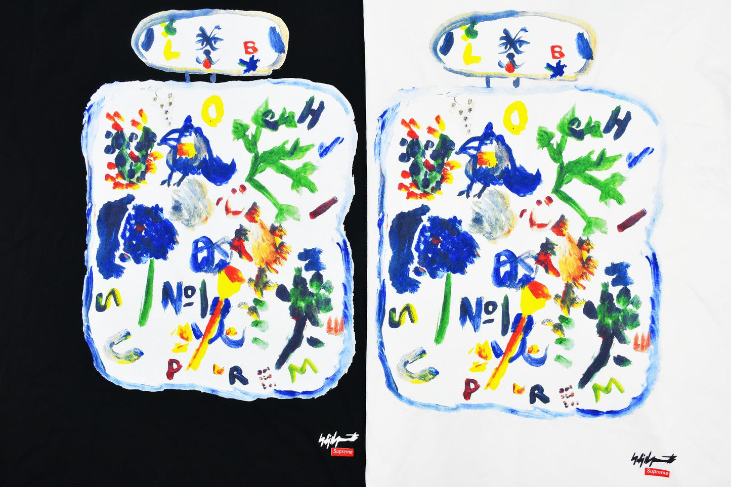 Camiseta Supreme Youji Yamamoto Paint