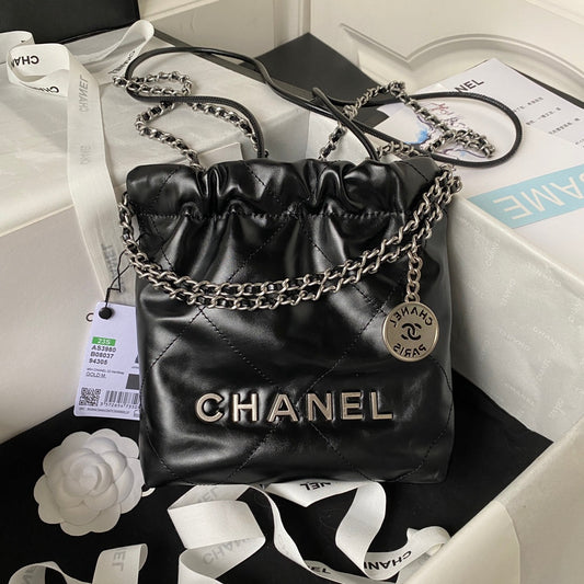 Bolsa Chanel Mini 22S Handbag Calfskin