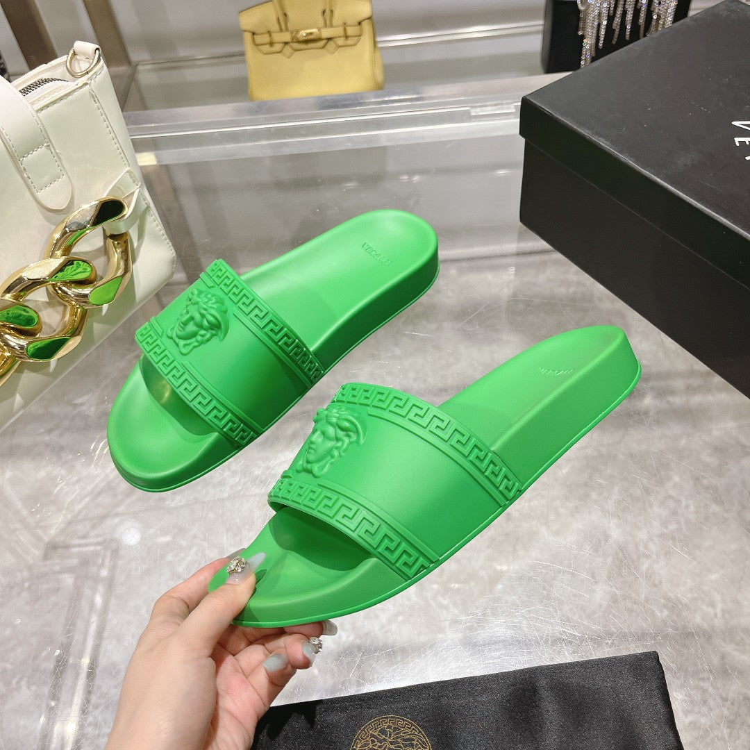 Versace Slide Green