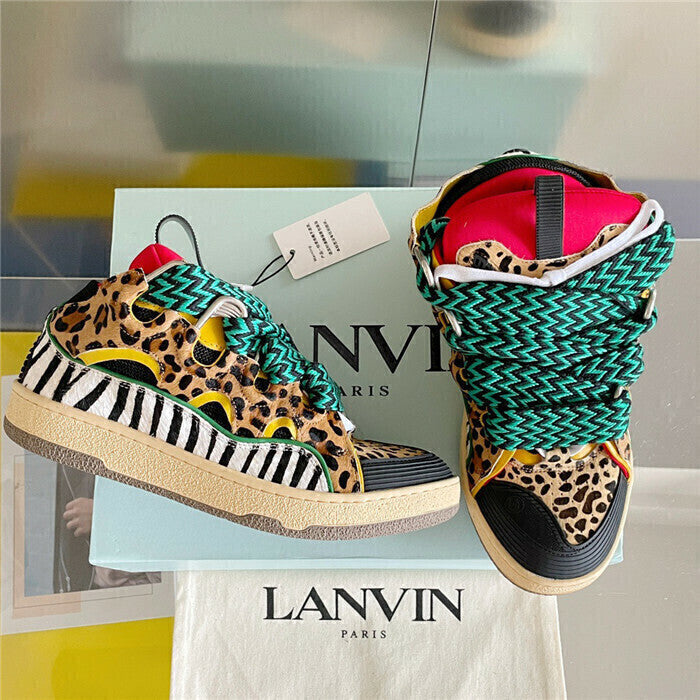 Lanvin Curb Sneaker 'Animal Print'