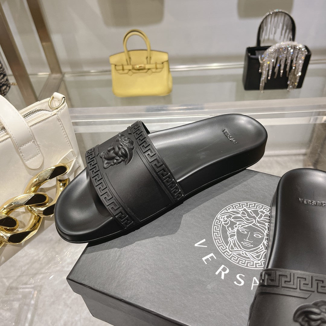 Versace Slide Black