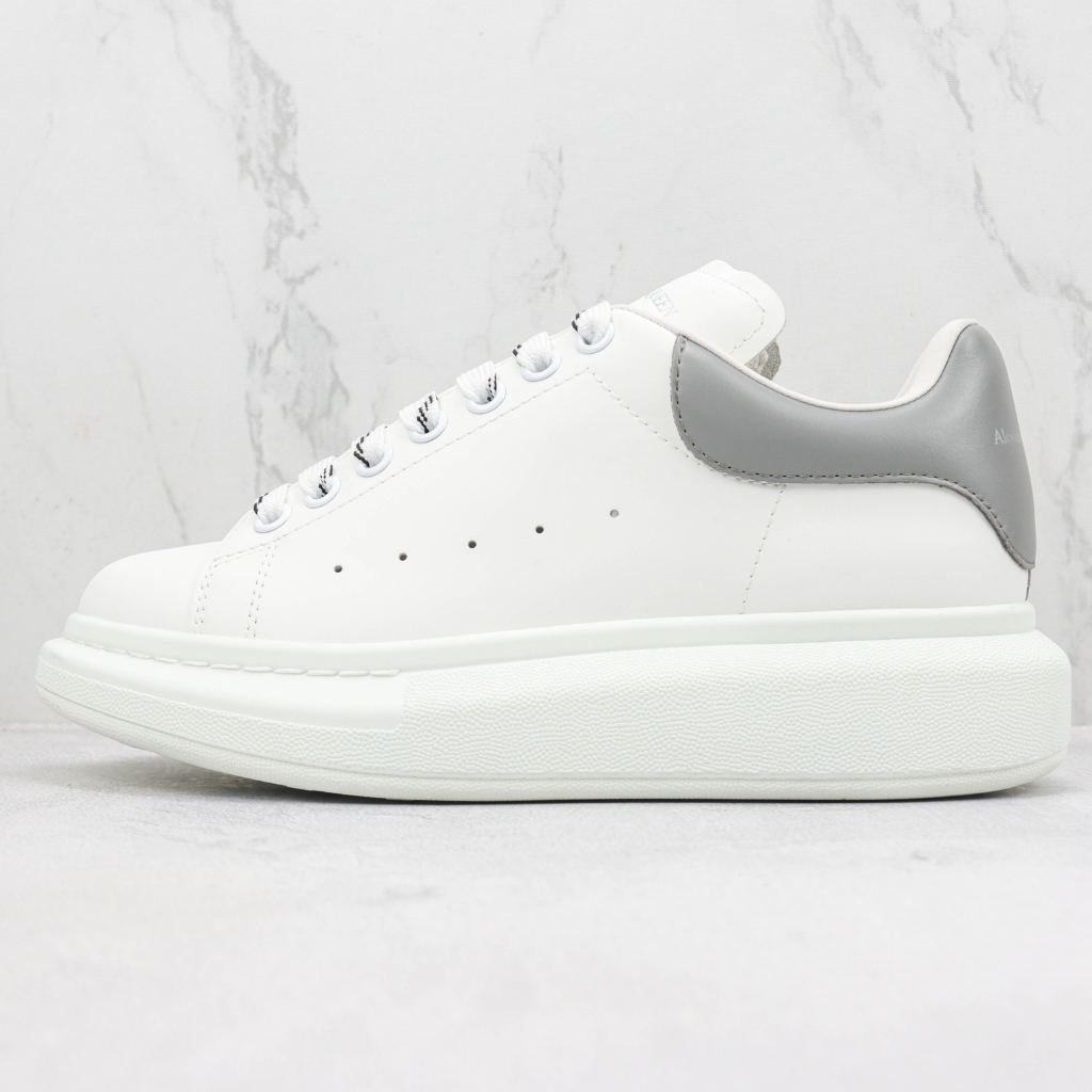 Alexander McQueen Branco Cinza