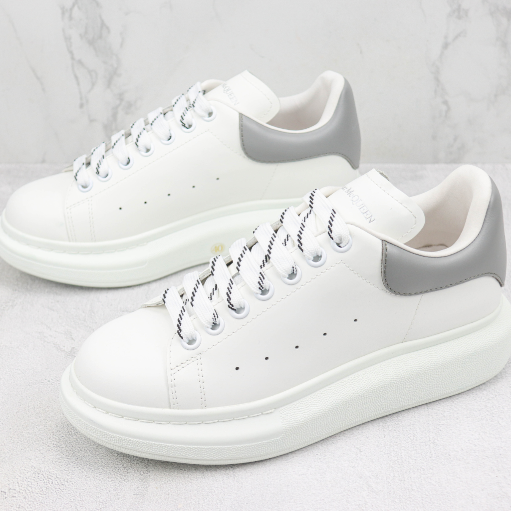 Alexander McQueen Branco Cinza