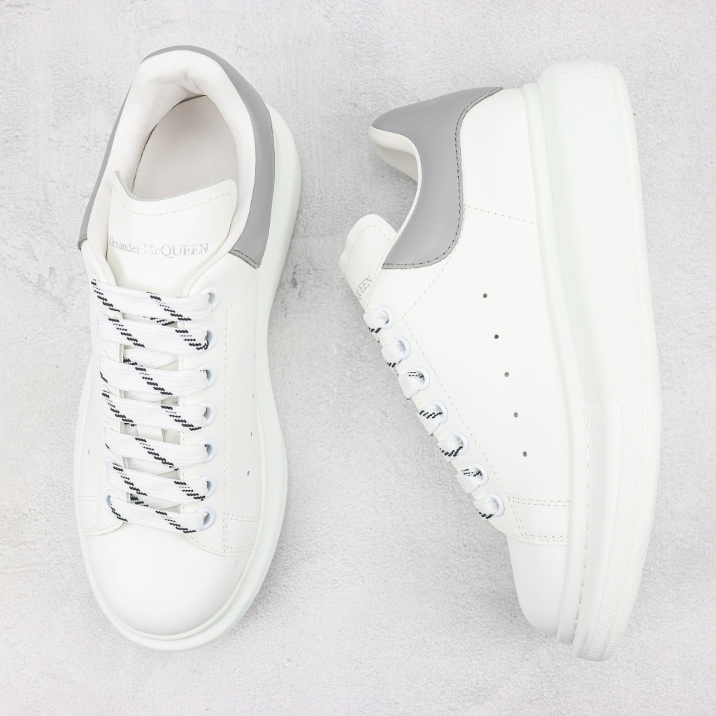 Alexander McQueen Branco Cinza