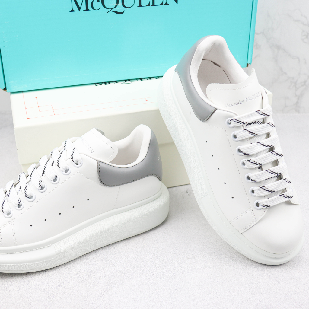 Alexander McQueen Branco Cinza