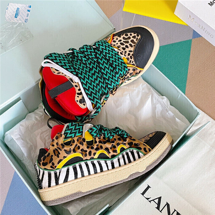 Lanvin Curb Sneaker 'Animal Print'