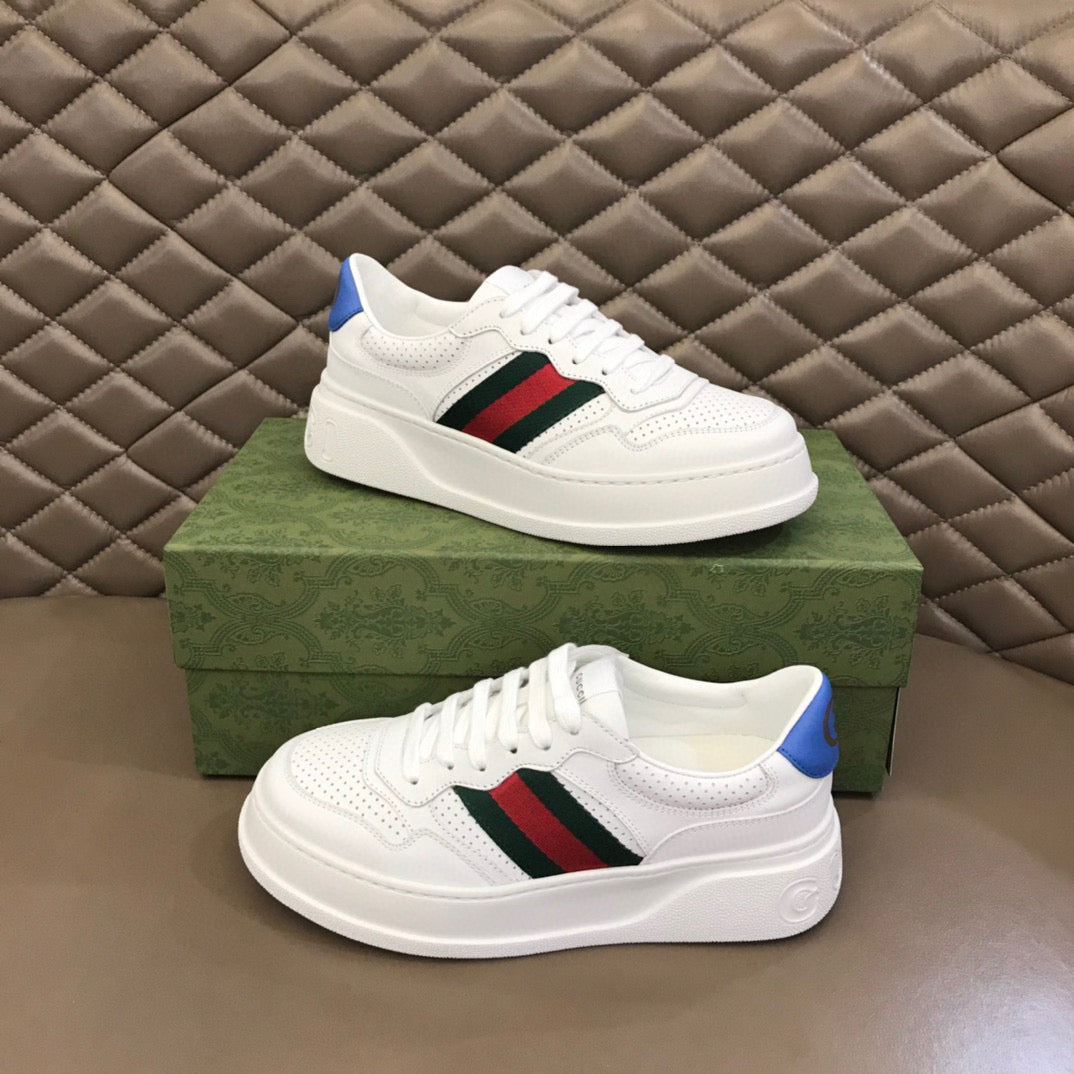 Gucci Chunky GG Web Sneaker White Blue