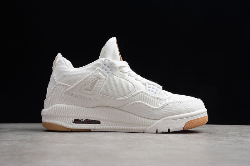 Jordan 4 Retro Levi's White (Levi's Tag) ( Pronta entrega )