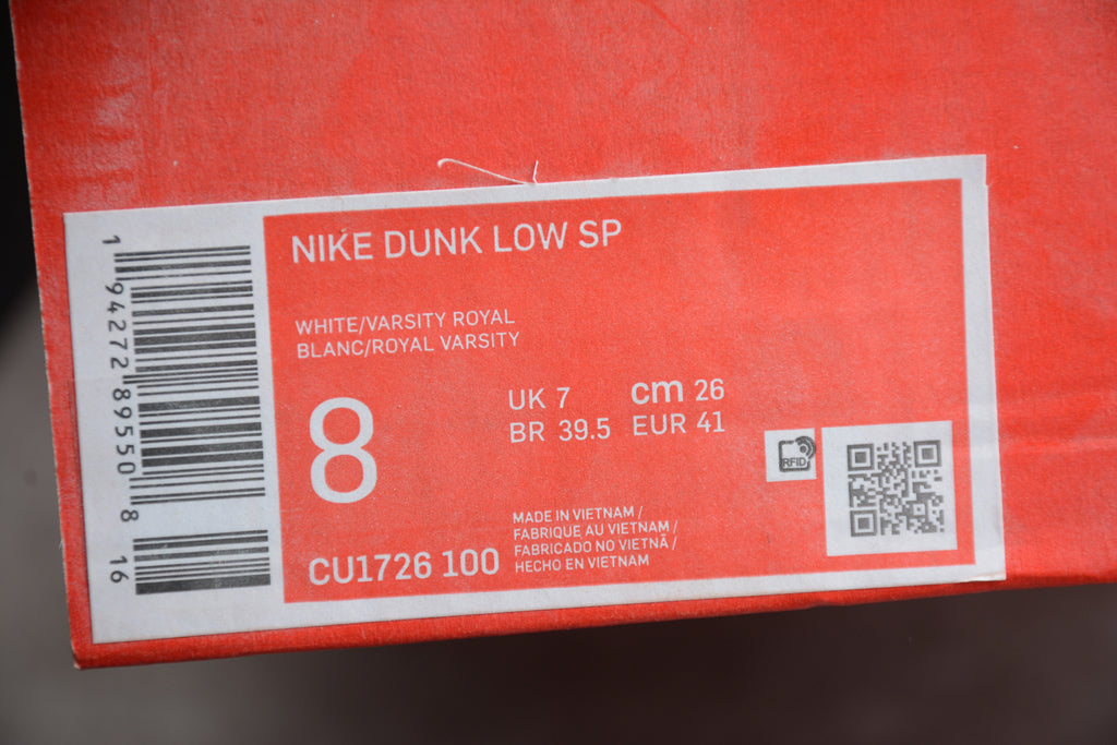 Nike Dunk Low SP Kentucky CU1726 100