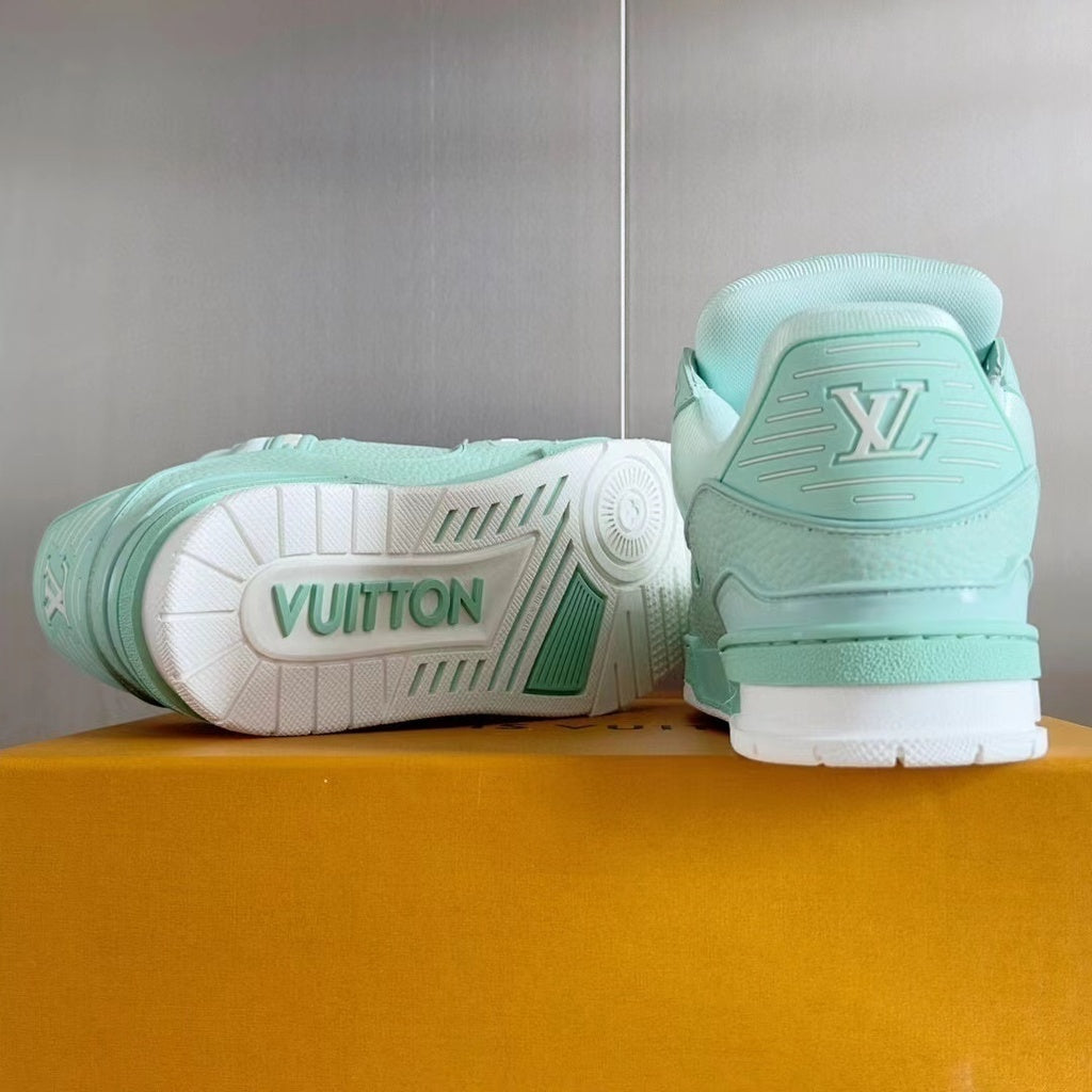 Trainer Mint Green White