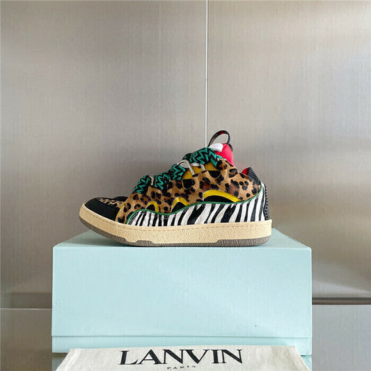 Lanvin Curb Sneaker 'Animal Print'