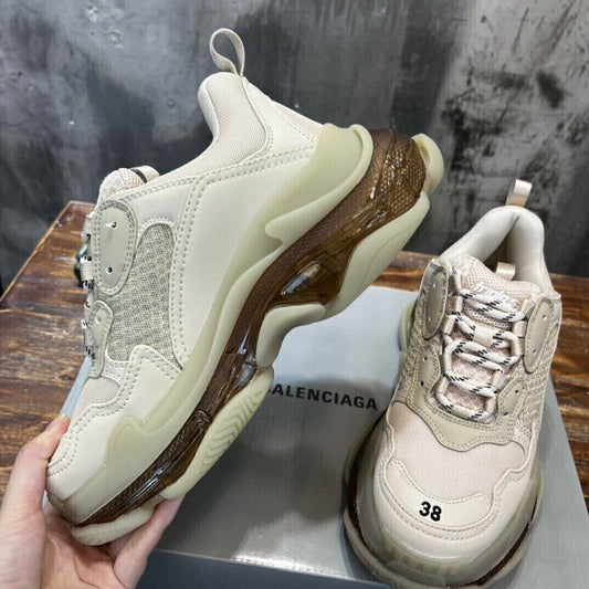 Balenciaga Triple S Off white Sola transparente