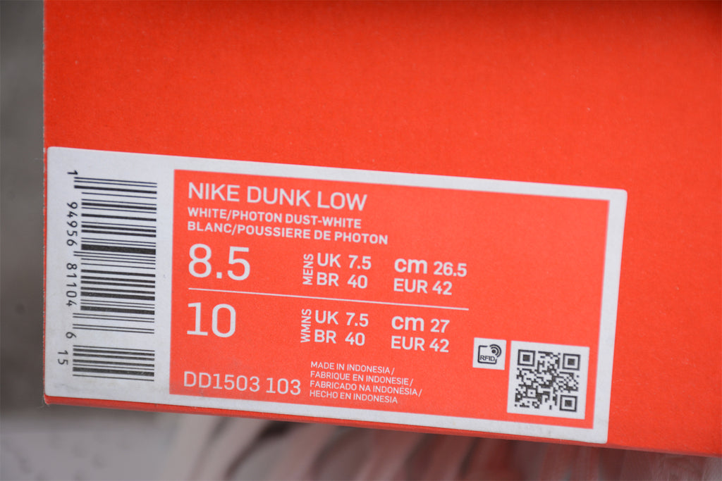 Nike Dunk Low Photon Dust DD1503-103