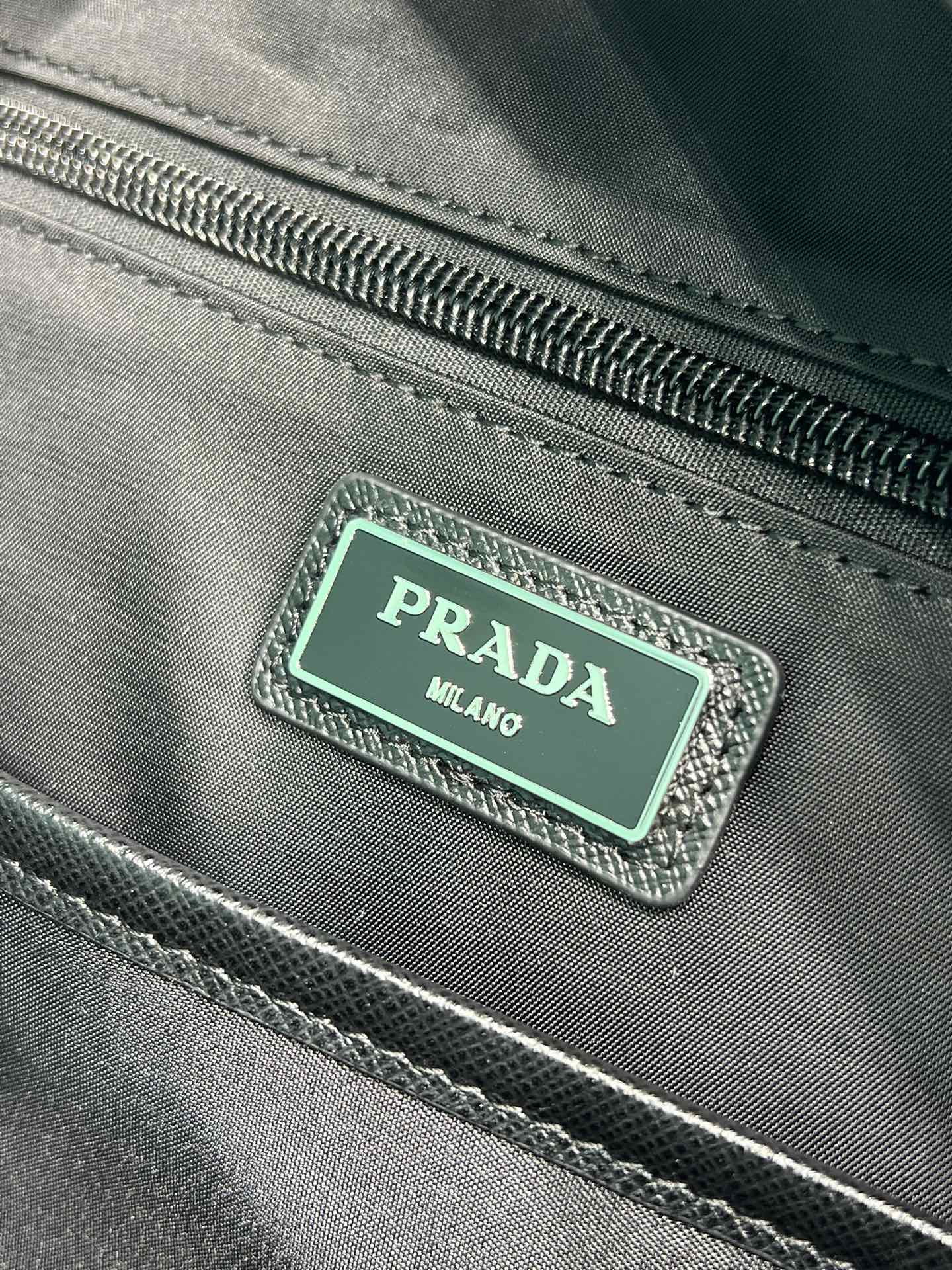 Prada Backpack Saffiano Black