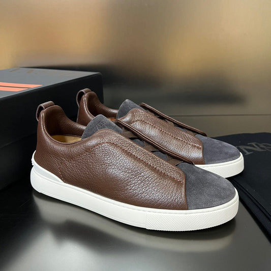 ZEGNA  Triple Stitch Sneakers