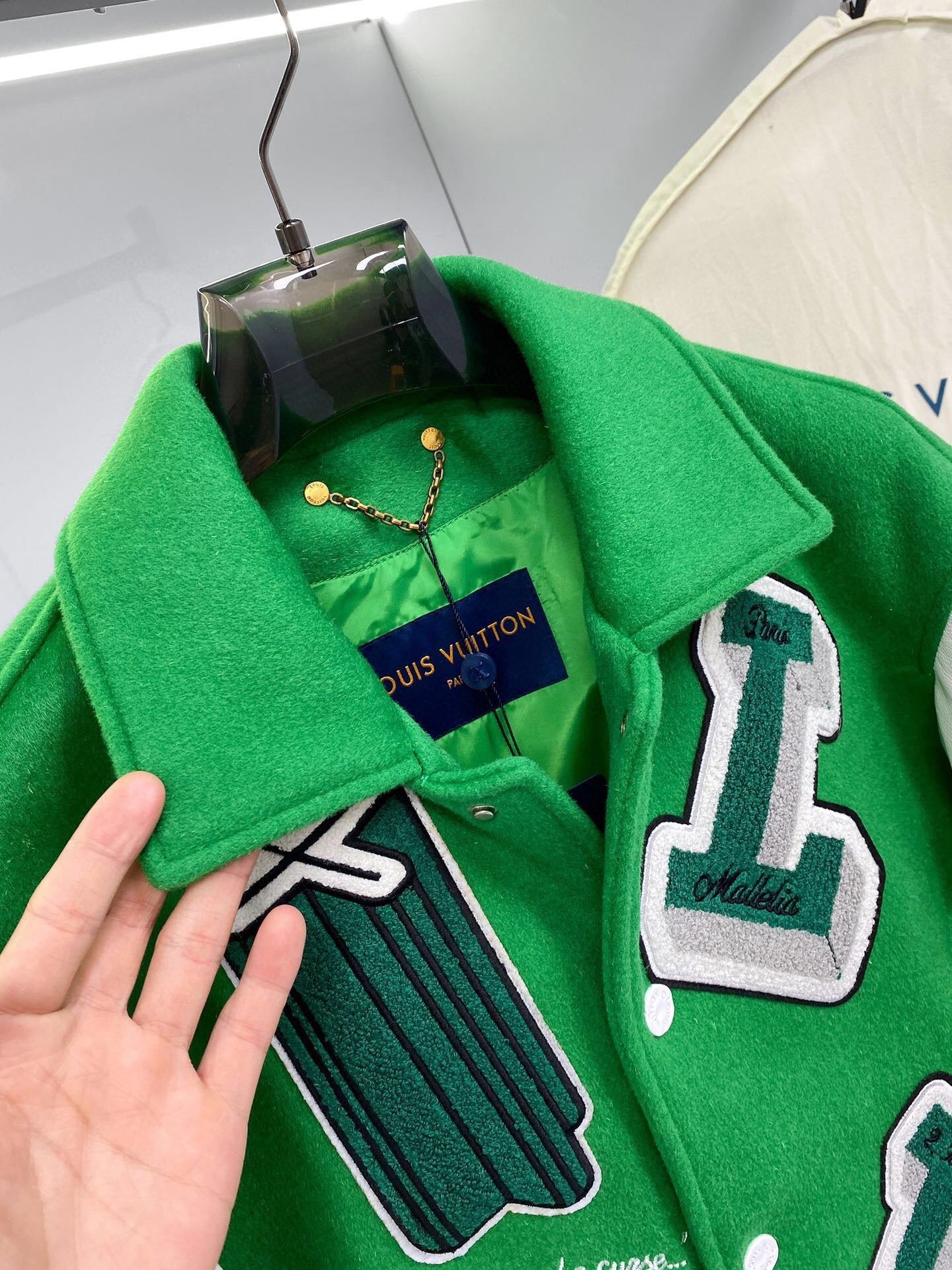 Jacket Varsity Green