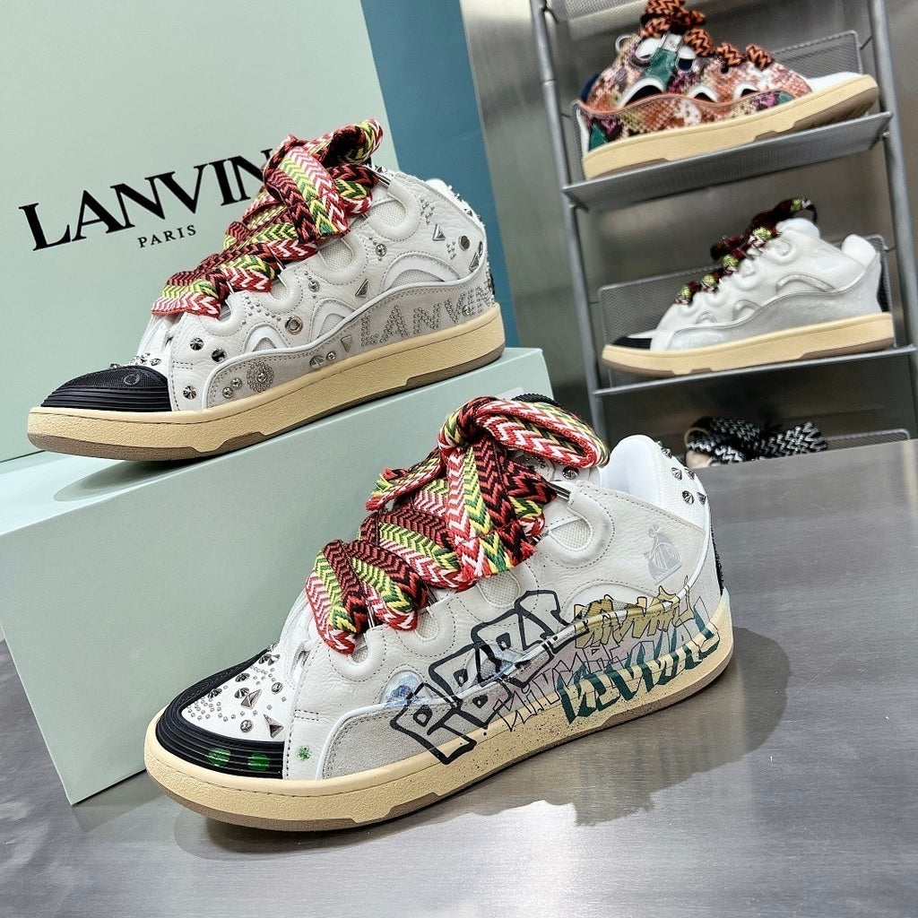 Lanvin Sneakers Curb Grafite