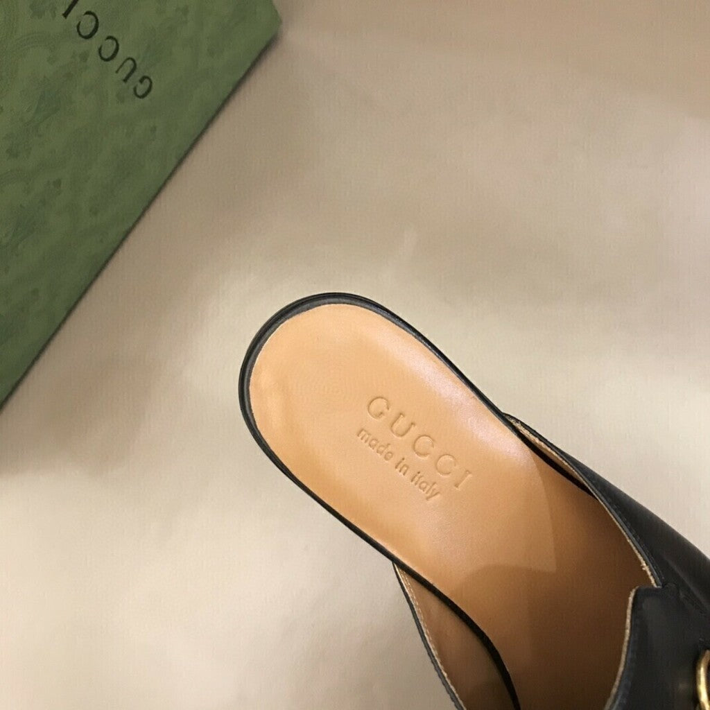 Gucci Princetown Slipper Black Leather