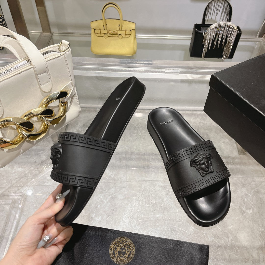 Versace Slide Black