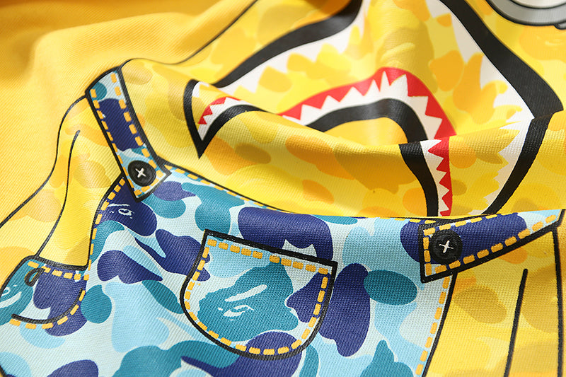 Camiseta Bape Shark X Minions