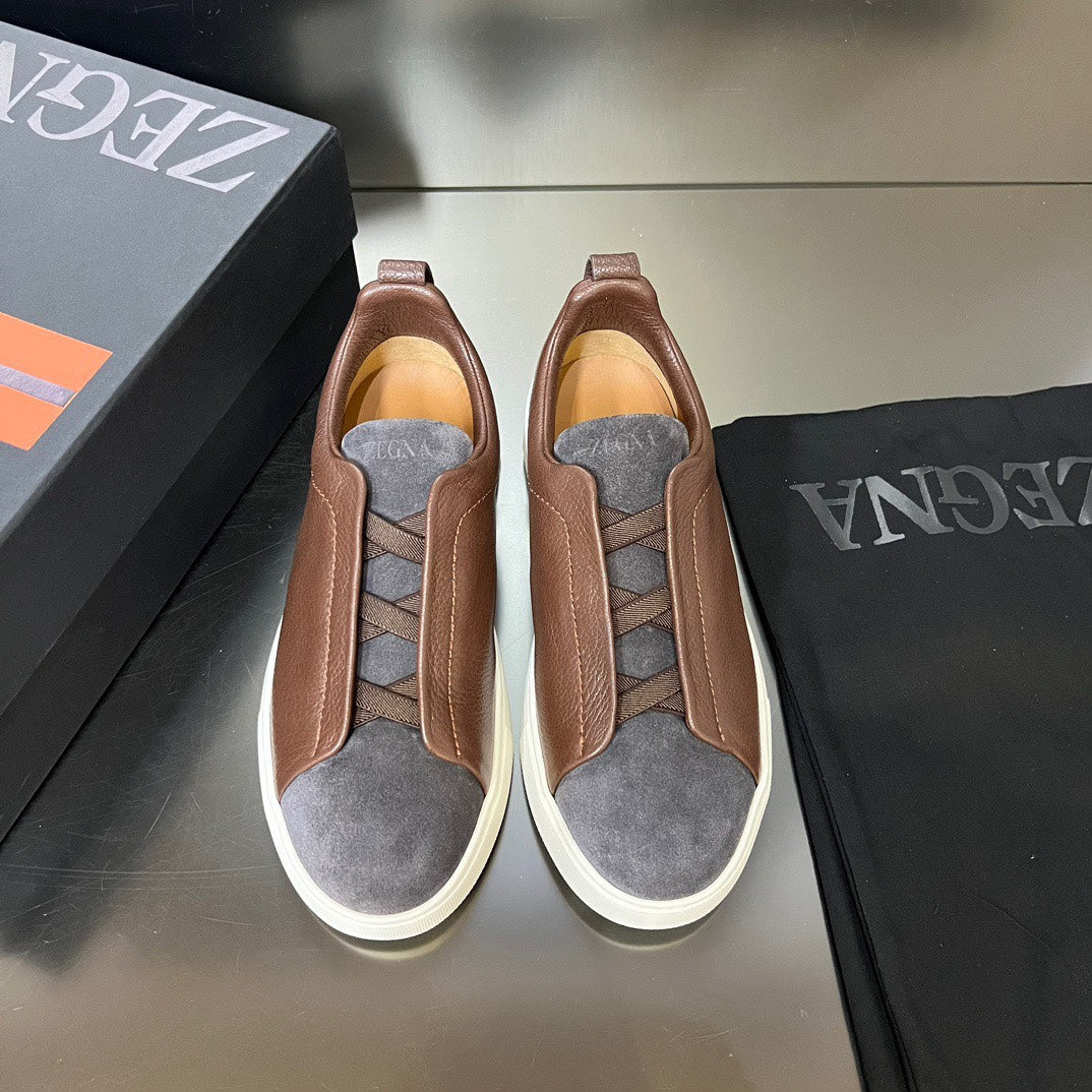 ZEGNA  Triple Stitch Sneakers