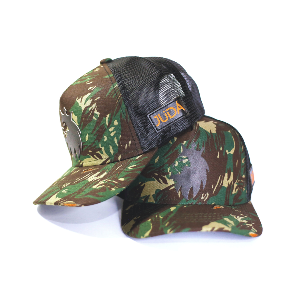 Boné Trucker Telinha Camuflado Judá