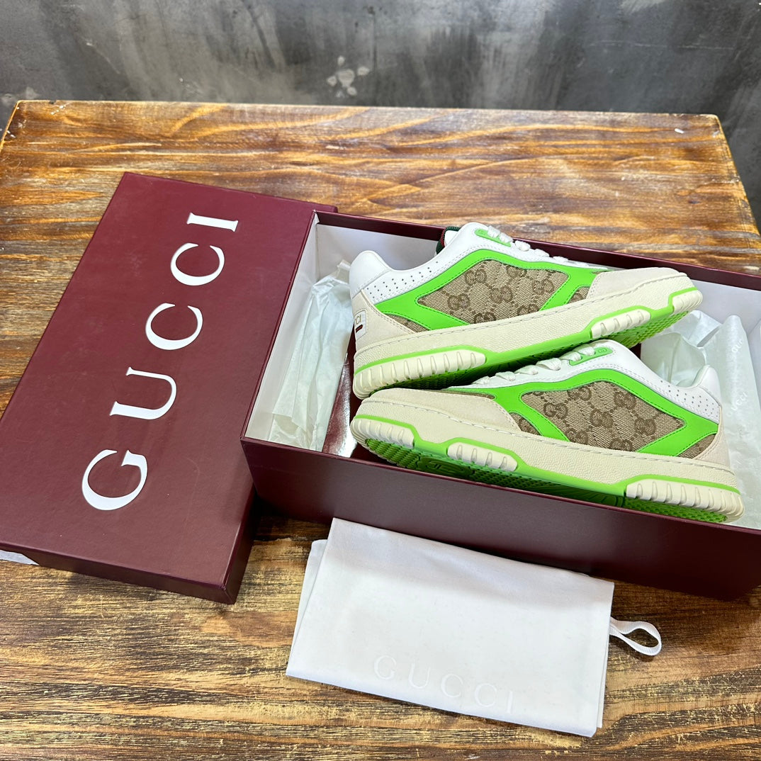 Gucci Re-Web White Beige Green