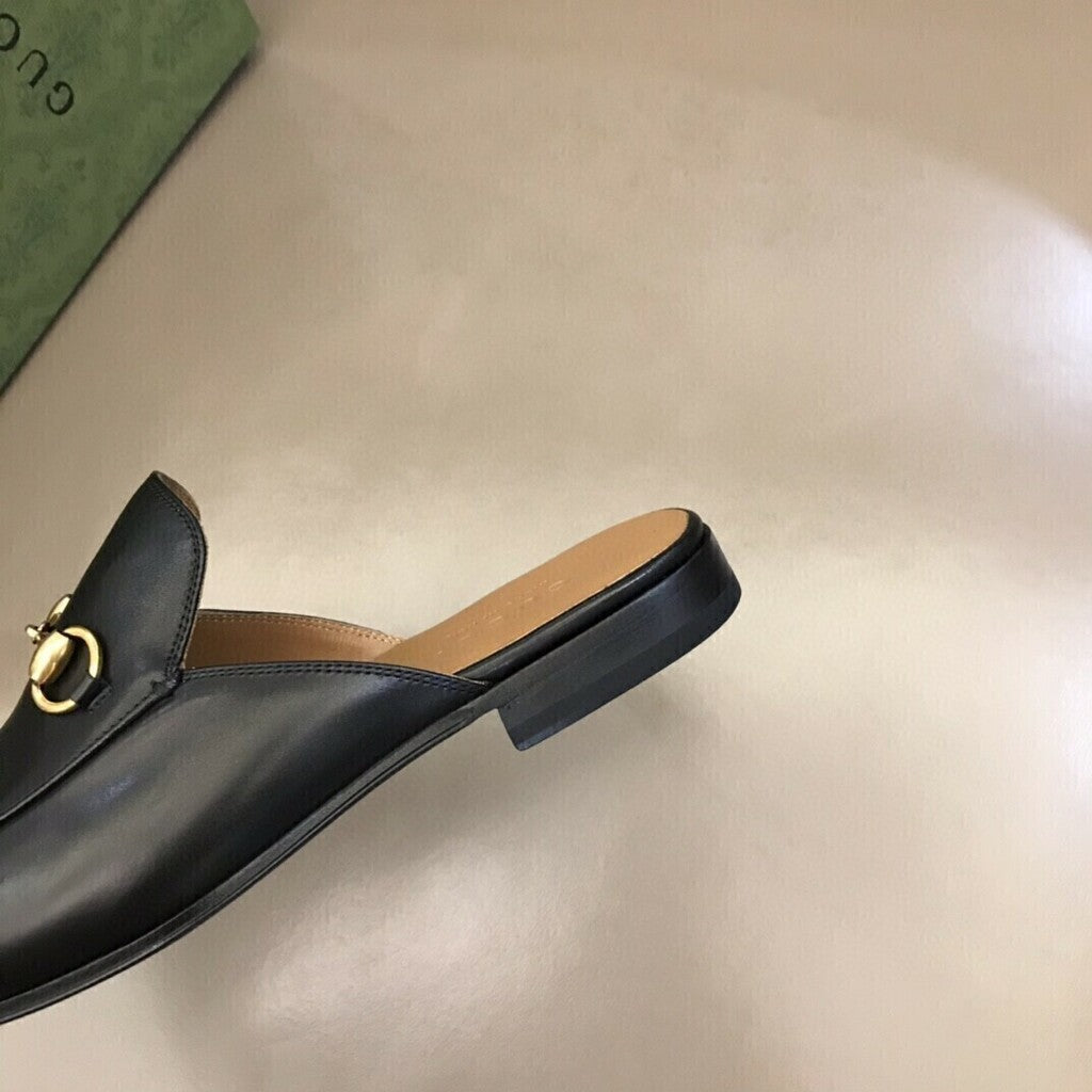 Gucci Princetown Slipper Black Leather