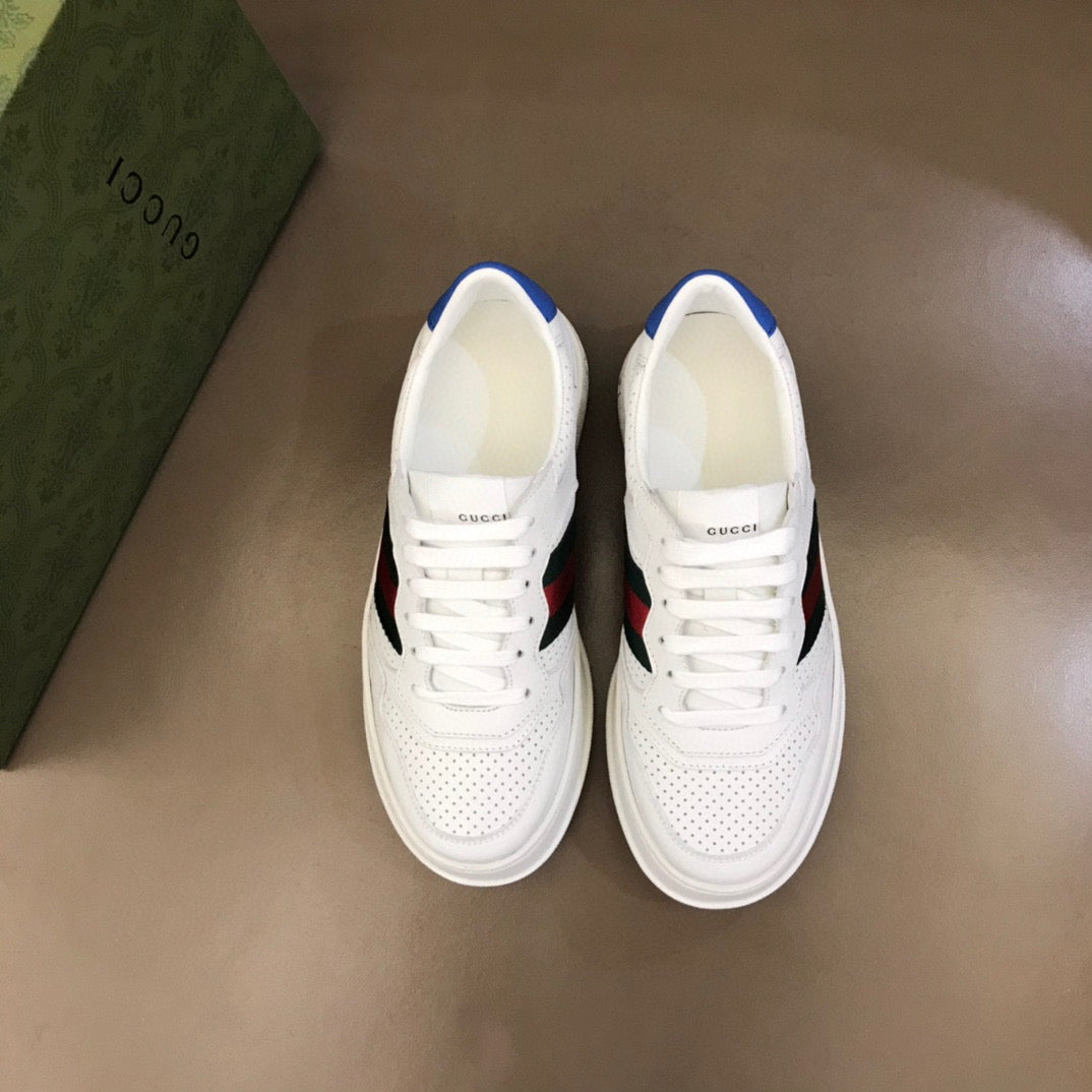 Gucci Chunky GG Web Sneaker White Blue