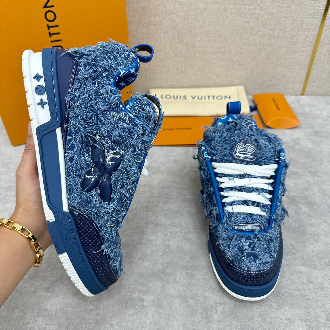 Skate Sneakers Blue