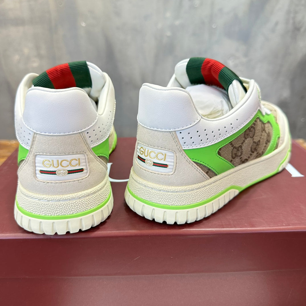 Gucci Re-Web White Beige Green