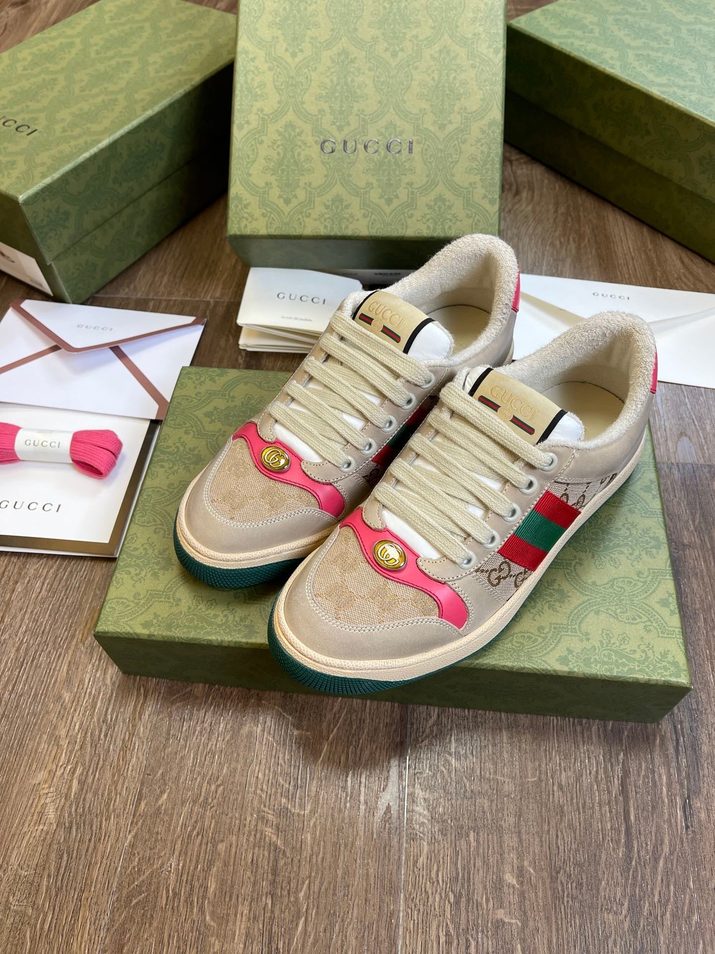 Gucci Screener Butter Leather