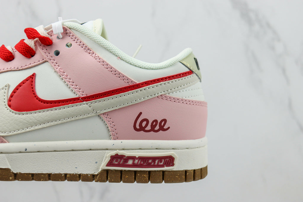 NIKE SB DUNK LOW DUBLO BRANCO ROSA ( Pronta entrega )