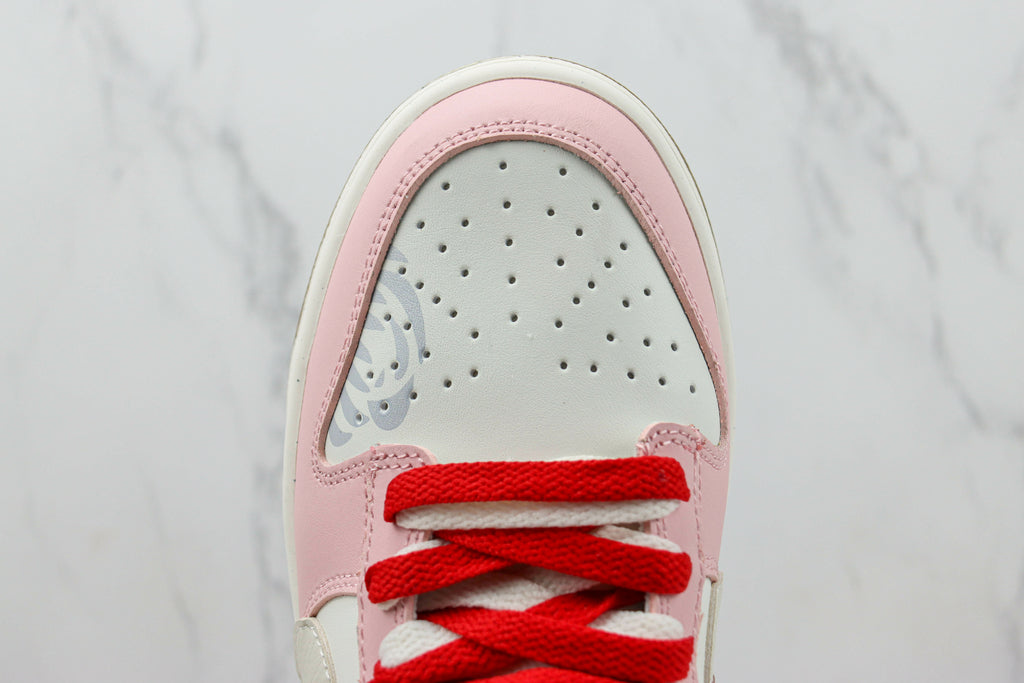 NIKE SB DUNK LOW DUBLO BRANCO ROSA ( Pronta entrega )