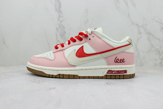 NIKE SB DUNK LOW DUBLO BRANCO ROSA ( Pronta entrega )