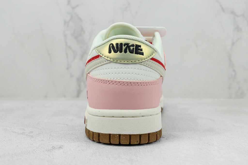 NIKE SB DUNK LOW DUBLO BRANCO ROSA ( Pronta entrega )