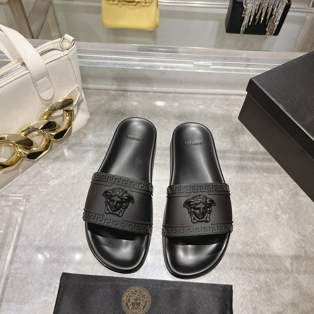 Versace Slide Black