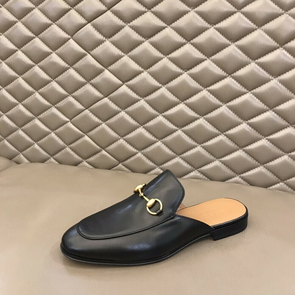 Gucci Princetown Slipper Black Leather