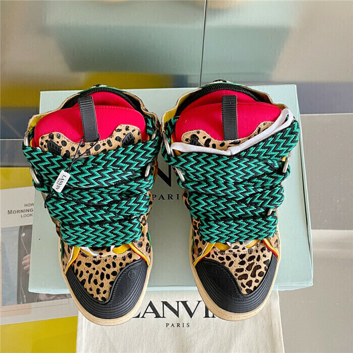 Lanvin Curb Sneaker 'Animal Print'