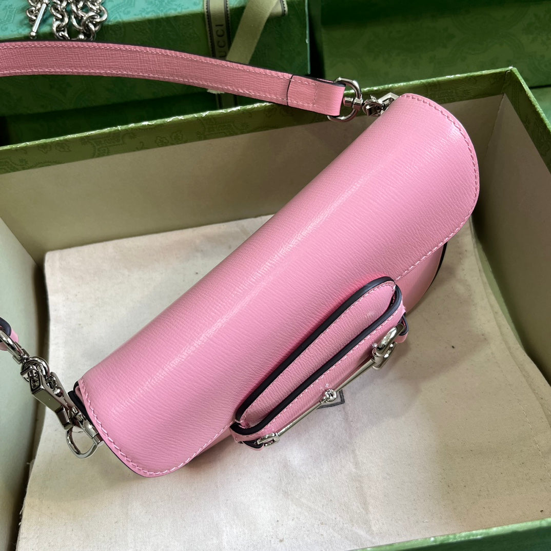 Bolsa GUCCI Horsebit Pink