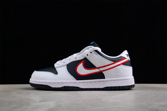 Nike Dunk Low Houston Comets Four-Peat Preto e Branco DZ2780-100