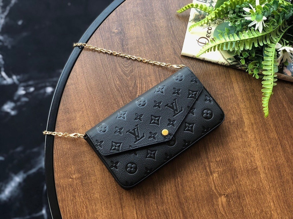 Felicie Pochette Monogram Empreinte Black