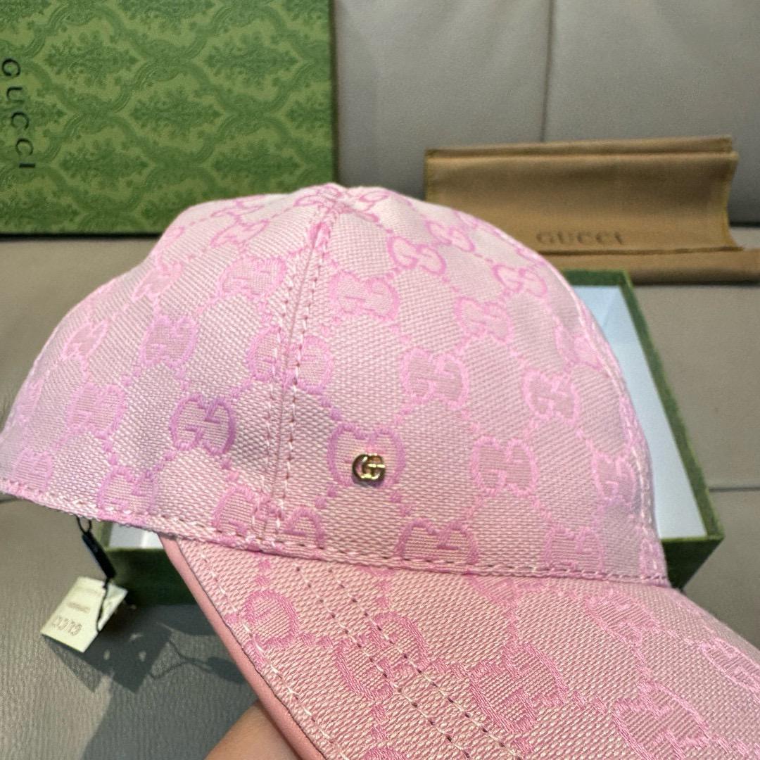 Boné Gucci Rosa