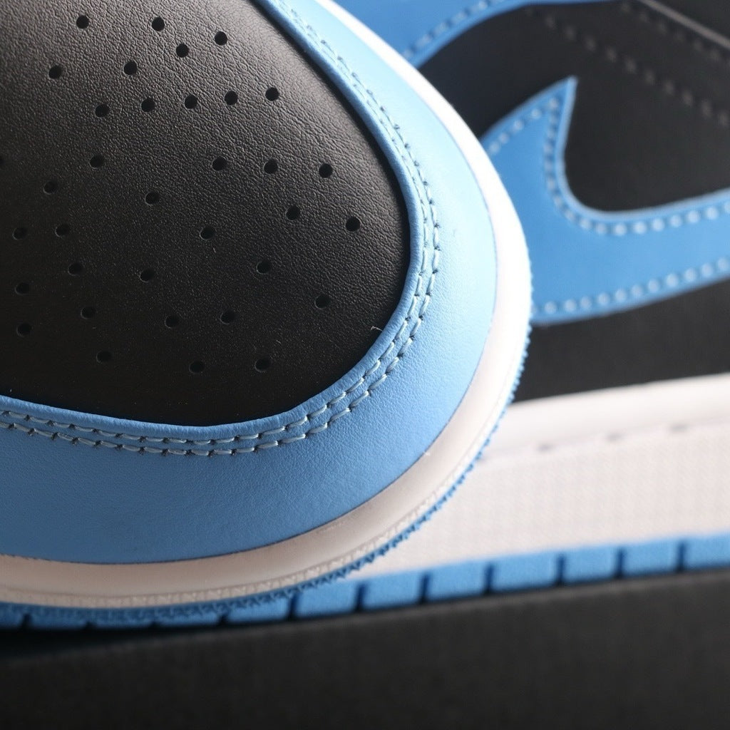 Jordan 1 Mid University Blue Black (Pronta entrega)