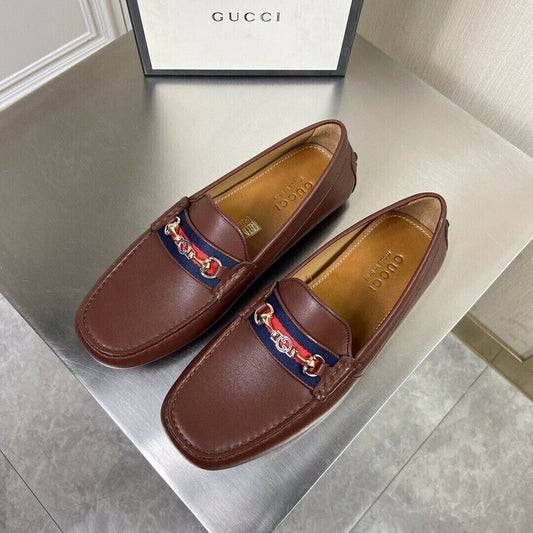 Mocassim GUCCI GG - Marrom